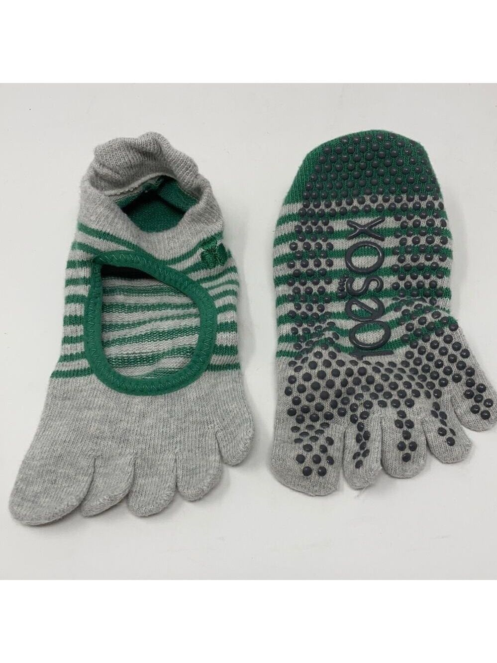 Toesox Club Pilates Full Toe Ballerina Shamrock S